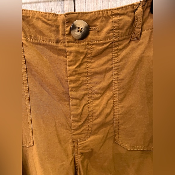 Good Hart Dark Mustard Cropped Wide-Leg Pants - Picture 3 of 6